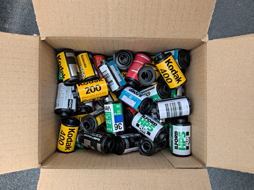 Lot 160 empty - 35mm, film