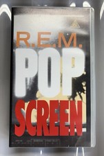 REM Pop Screen Video Album VHS Warner 1990 PAL format RARE