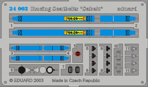 Eduard 24002 sabelt 4 - 1:24,