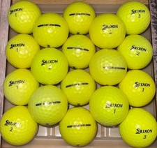 20 Srixon Ad333 Yellow Golf Balls. Pearl/A grade. Free Postage