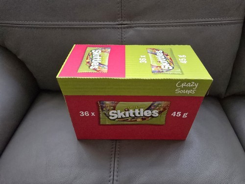 Skittles crazy sours box - box, of