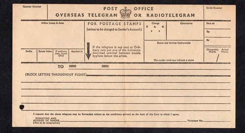 Vintage post office overseas - office,