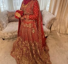 bridal lengha dress asian