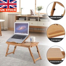 Laptop Desk Bamboo Adjustable
