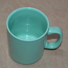 Churchill Homespun Mug Mint Green Ribbed Coffee Tea Mugs Rare Green