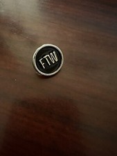 FTW Pin Motorcycle Biker Club