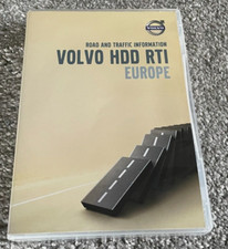 VOLVO HDD RTI 2013 SAT NAV DISC SET 4 DVD EUROPE SATELLITE NAVIGATION USED