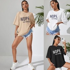 Women's NOPE Not Today Slogan