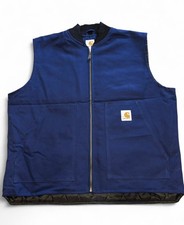 Rework Carhartt blue quilted