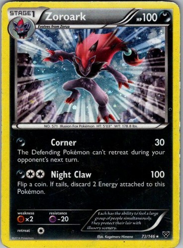 Zoroark holo rare base set - base,
