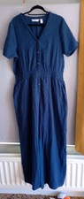 Denim & Co QVC Blue Jumpsuit