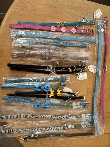 Cat collars joblot - collars,
