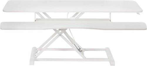 White sit stand desk - ,