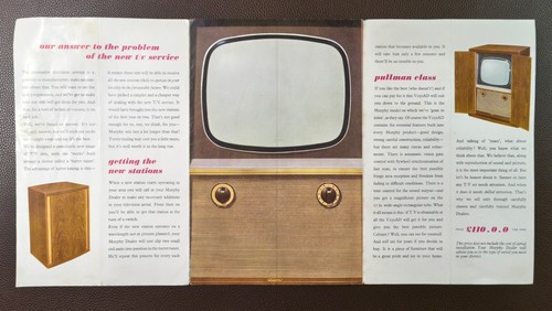 1955 murphy v250ad - v250ad, console