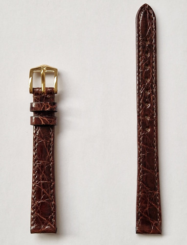 Hirsch genuine croco watch - croco,