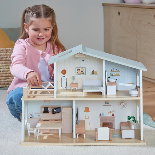 Mia modern wooden - wooden, doll