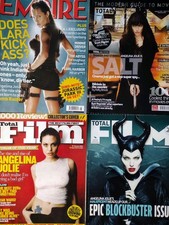 Angelina Jolie - Total Film Magazine 48/170/219/Empire 146 - Tomb Raider