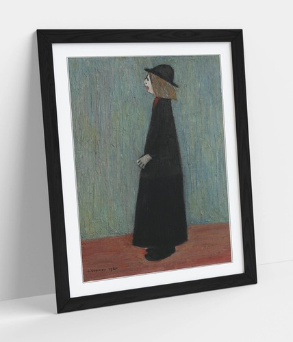 Woman standing s lowry - a, l.s.