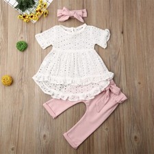 Infant Baby Girl Clothes Set