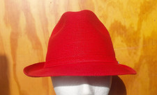 Borsalino Straw Trilby 60