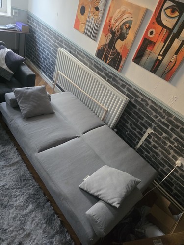 Argos grey seater - 3-seater, sofa