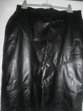 Ladies Black Pvc skirt 16