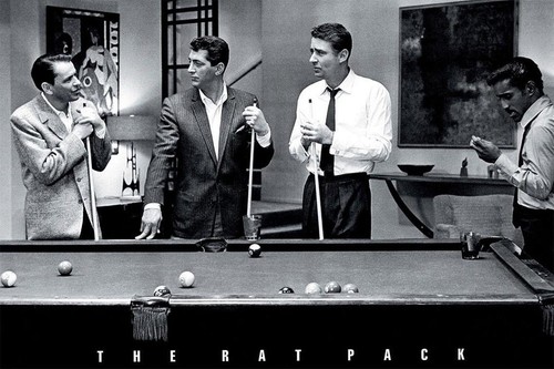 The rat pack - playing, pool