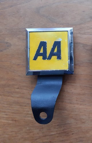 Vintage car badge - aa,