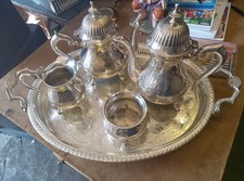 Vintage Silver Plated  Tea
