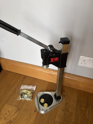 Beer bottle crown capper table - crown,