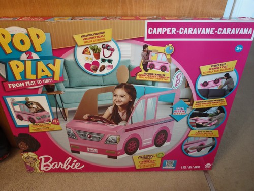 Barbie pop2play camper van - barbie,