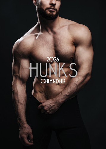 Hunks 2026 calendar - hunks,
