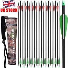 12X Archery 30" Carbon Arrows
