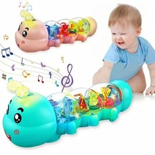 Cute Caterpillar Baby Crawling