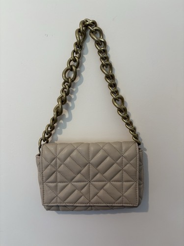 Zara beige faux - beige, leather