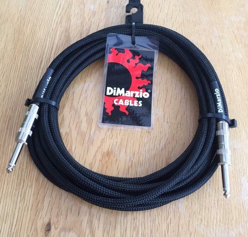 Dimarzio black 18 foot - black, 5.5m