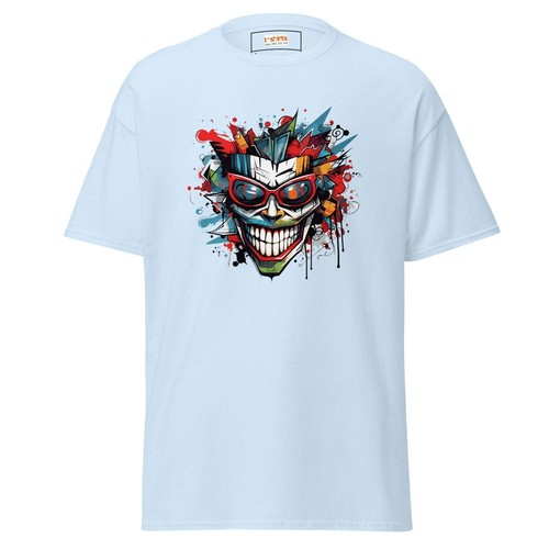 Joker face shirt abstract - joker, t‑shirt