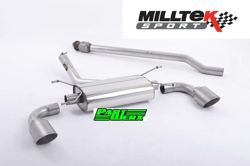 Milltek sport cat back exhaust - sport,