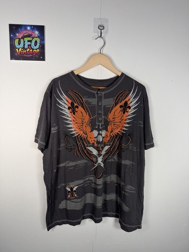 Affliction style gothic y2k - style,