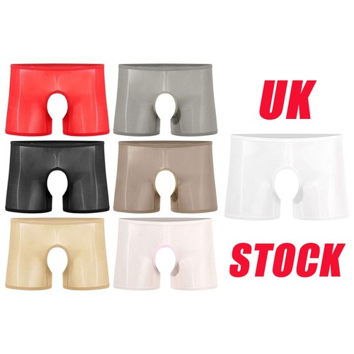 Men glossy silky - men, boxer