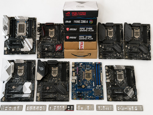 Desktop motherboard job lot - 8x,