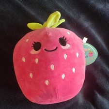 Squishmallows Sissy The Strawberry  8" Plush Soft Toy Claire's Exclusive