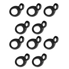 10Pcs Stainless Motorcycle Tie