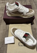 Gucci Gg Demin Trainers All In Good Condition Brand New Authentic with Box