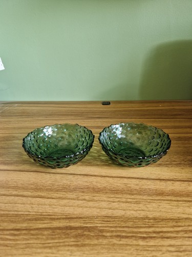 Two vintage green sklo - vintage,