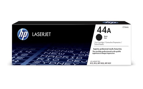 Genuine 44a black toner - genuine, hp