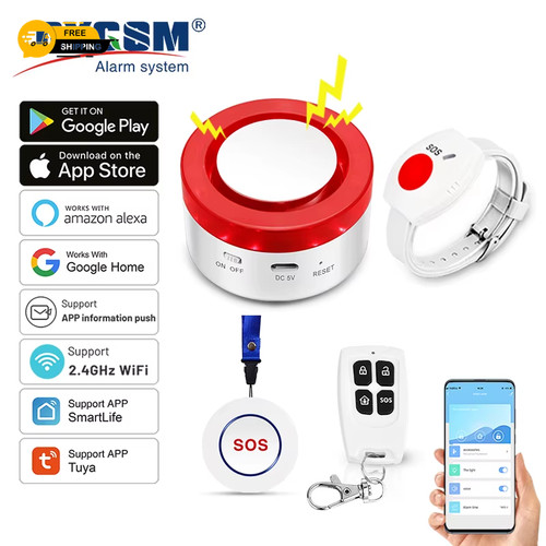 Wifi panic button for elderly - button,