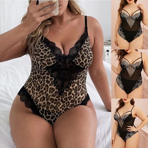 Plus size womens sexy bodysuit - size,