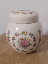 Vintage Peony Ceramic Lidded