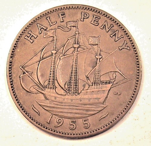 British pre decimal - half, penny